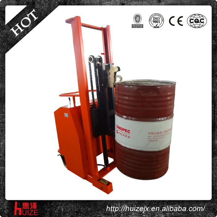 半電動配重油桶車（無底腿，只堆垛，不翻轉(zhuǎn)）3